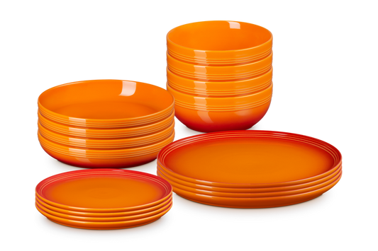 Stoneware Coupe 16-piece Dinnerware Set